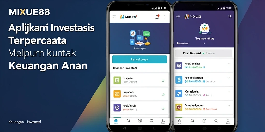 Tampilan antarmuka MIXUE88 yang sederhana dan informatif.
