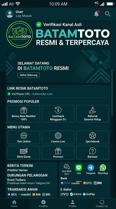 Kanal Resmi Batamtoto untuk Pengguna Android